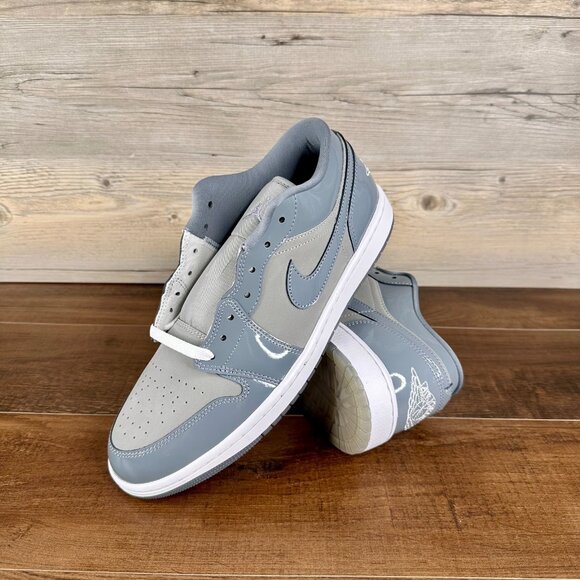 Nike Air Jordan Low Mens Size 13 Medium Grey White Cool Grey